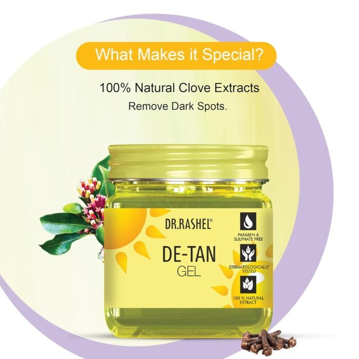 DR.RASHEL De-Tan Gel For Face & Body For Normal Skin (380 Ml) - Image 5