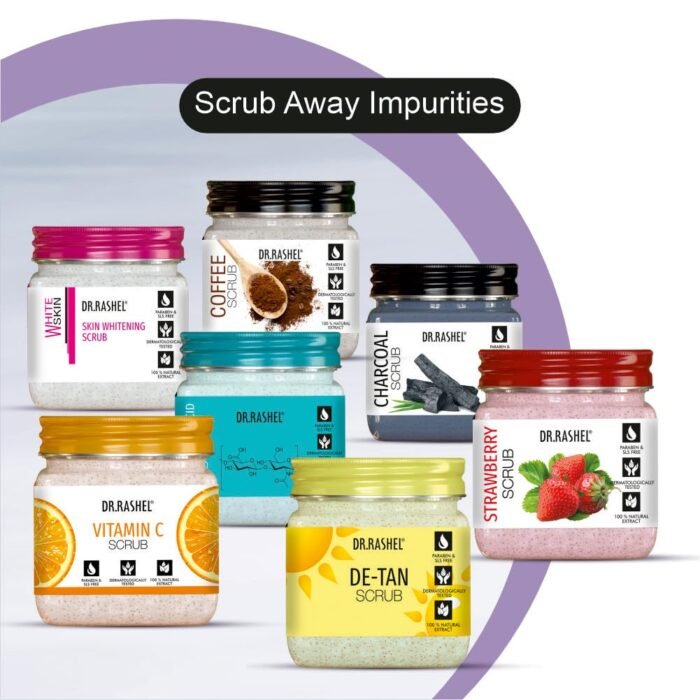 DR.RASHEL Diamond Face & Body scrub For Men And Women (380 Ml) | Anti Aging & Detoxxifying Scrub |Suitable For Deep Exfoliation & Removing Dead Skin - Image 8