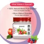 DR.RASHEL Fruit exfoliator For Face & Body (380 Ml) | All Skin |Cleanser Scrub For Deep Exfoliation | Dead Skin Remover | Tan Removal | Blackhead Remover - Image 5