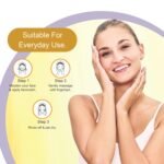 DR.RASHEL Gold Face Wash Lighten the Complexion with Licorice Extract with No Parabens, SLS, Silicones & Colour (100 ml) - Image 6