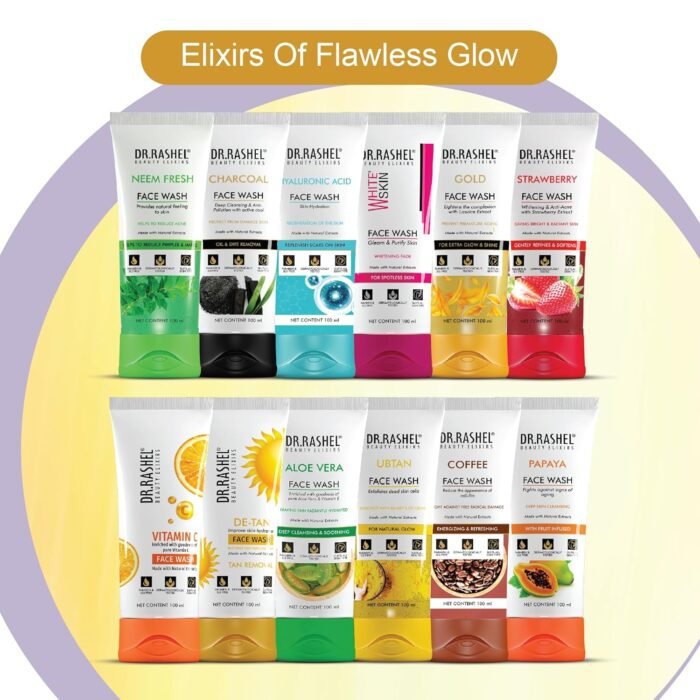 DR.RASHEL Gold Face Wash Lighten the Complexion with Licorice Extract with No Parabens, SLS, Silicones & Colour (100 ml) - Image 8