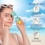 DR.RASHEL Hyaluronic Acid Serum Sunscreen, SPF 60, Lightweight Formula, 30 ml - Image 5