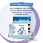 DR.RASHEL Ice Blue Scrub For Face & Body (380 Ml) | All Skin |Cleanser Scrub For Deep Exfoliation | Dead Skin Remover| Tan Removal | Blackhead Remover - Image 5