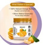 DR.RASHEL Orange Scrub For Face & Body (380 Ml) | All Skin |Cleanser Scrub For Deep Exfoliation | Dead Skin Remover| Tan Removal | Blackhead Remover - Image 5