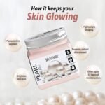 DR.RASHEL Pearl Face And Body Cream For Women and Men (380 Ml) | All Skin Types |Soft and Healthy Skin | Repairing & Nourishment | Deep Hydration & Moisturization | 100% Vegan | Paraben Free - Image 3