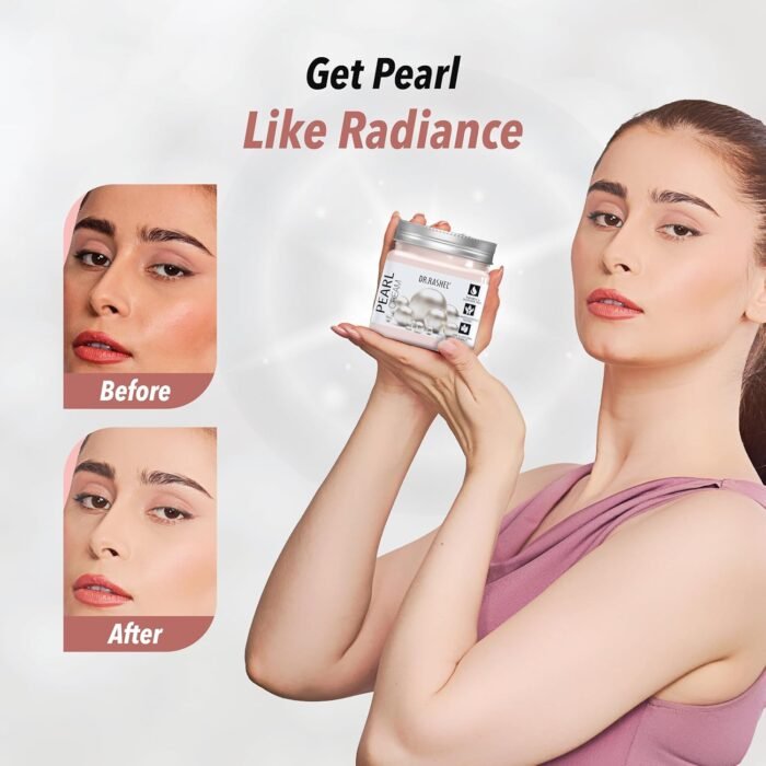 DR.RASHEL Pearl Face And Body Cream For Women and Men (380 Ml) | All Skin Types |Soft and Healthy Skin | Repairing & Nourishment | Deep Hydration & Moisturization | 100% Vegan | Paraben Free - Image 7