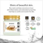DR.RASHEL Rice Water Face Cream for Men & Women with Aloe vera extract (380 Ml) | Hydrating & Moisturizer Cream | Nourishing & soothnes Skin | Dead Skin Removal Facial Cream For All Skin Types - Image 4