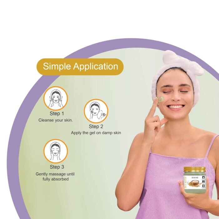 DR.RASHEL Rice Water Moisturizing & Soothing Face Gel For Men & Women (380 Ml) | Hydrating & Moisturizer Facial Gel | Exfoliation & soothnes | Dead Skin cell Removal Face Gel For All Skin Types - Image 5