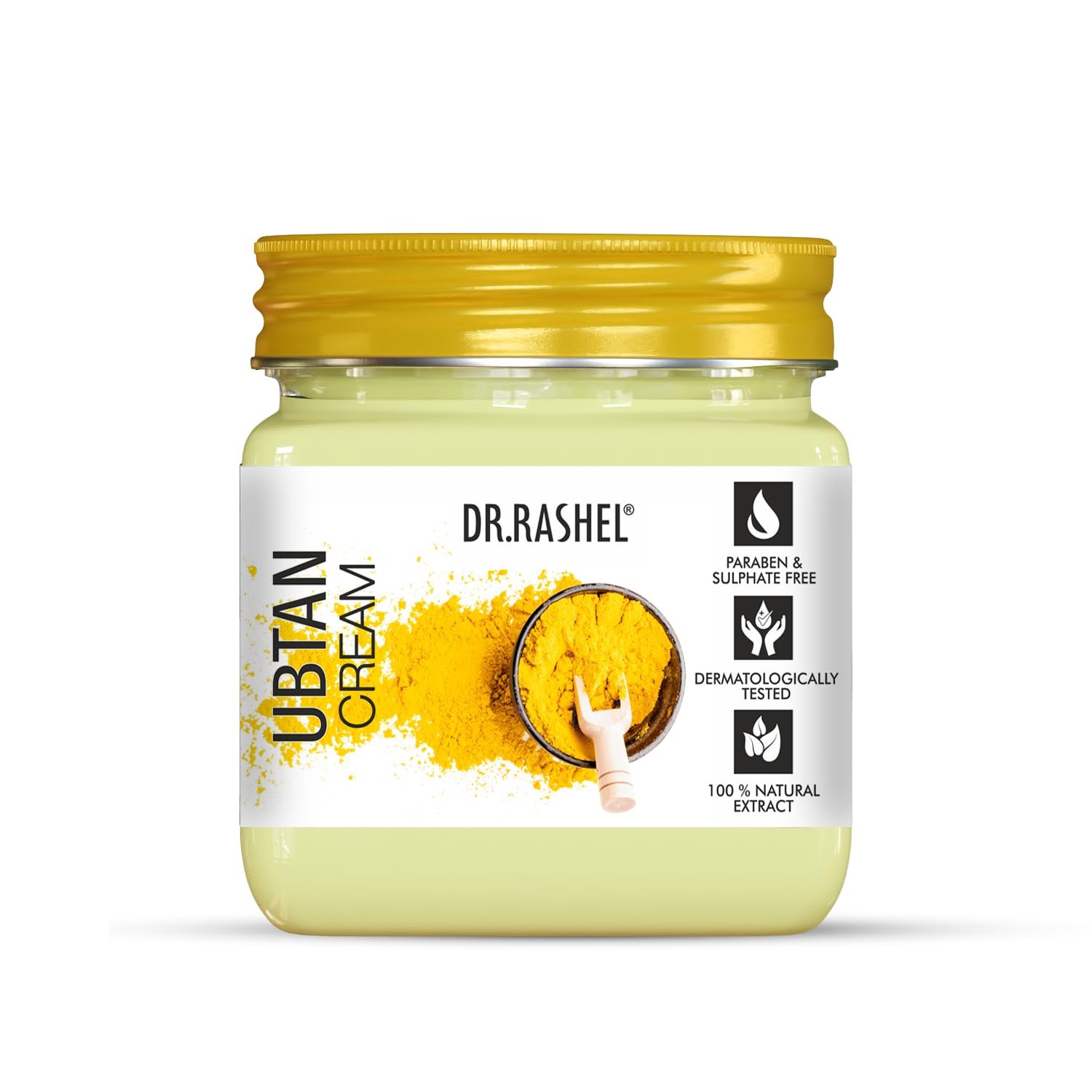 DR.RASHEL Ubtan Face And Body Cream For Women and Men (380 Ml) 1