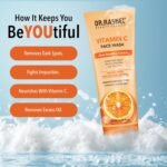 DR.RASHEL Vitamin C Face Wash Enriched with Goodness of Vitamin C with No Parabens, SLS, Silicones & Colour (100 ml) - Image 4