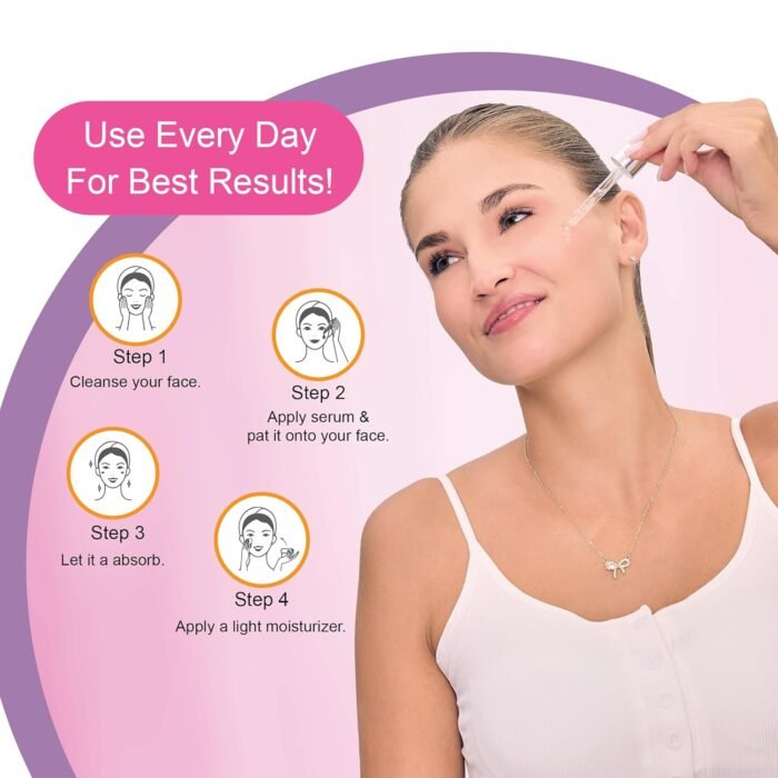 DR.RASHEL WHITE SKIN Whitening Fade Spots Serum with Arbutin, Niacinamide which Reduce Pigmentation, Fades Dark Spots, Smoother & Whiter Skin - 30ml - Image 6