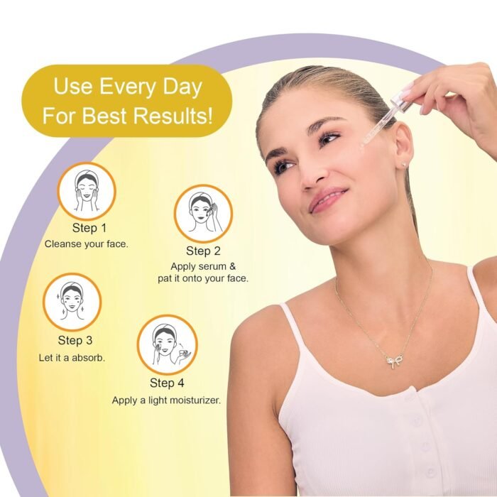DR.Rashel Ubtan Serum for Face | Pore Minimizing Face Serum for Anti Aging | Glowing Face Serum for Men and Women - Image 6