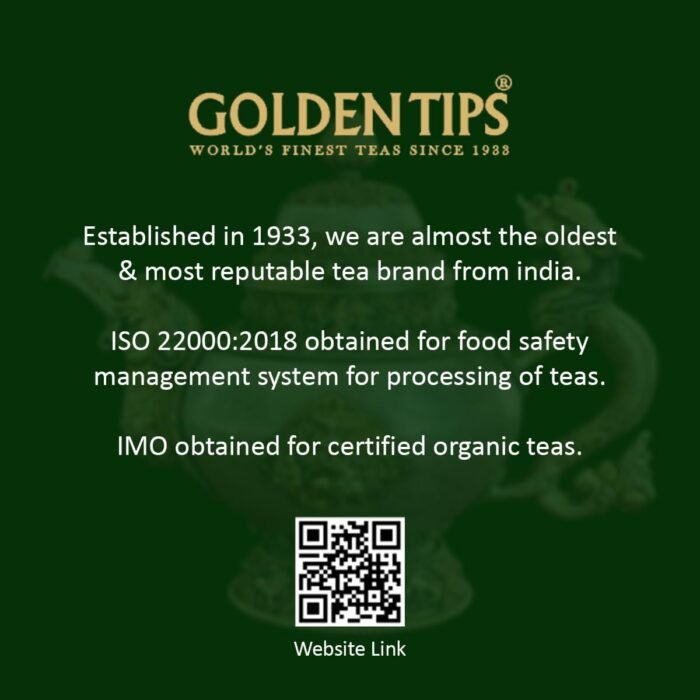 Golden Tips Full Leaf Black Tea Tin Can Chocolate Flavour (50 cups, 100 Gram) - Image 8