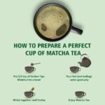 Golden Tips Japanese Mint Matcha Green Tea Powder – 100g (100 Servings) Tin Can - Image 3