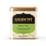 Golden Tips Mint Infused Black Tea, Bold & Refreshing Loose Leaf Tea 100 gm