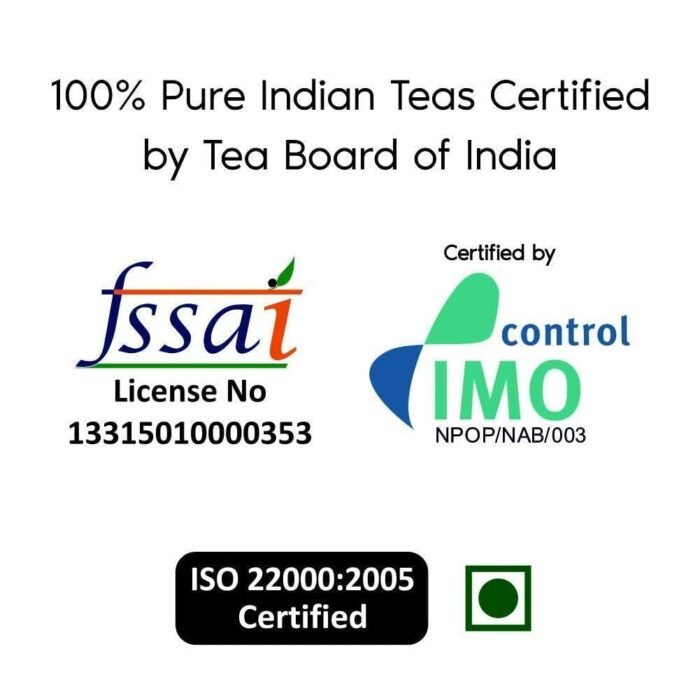 Golden Tips Mint Infused Black Tea, Bold & Refreshing Loose Leaf Tea 100 gm - Image 3