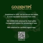 Golden Tips Mint Infused Black Tea, Bold & Refreshing Loose Leaf Tea 100 gm - Image 2