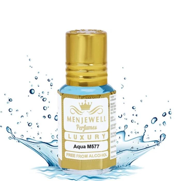 Menjewell Aqua Blue-Non-Alcoholic Attar,6ml - Image 2