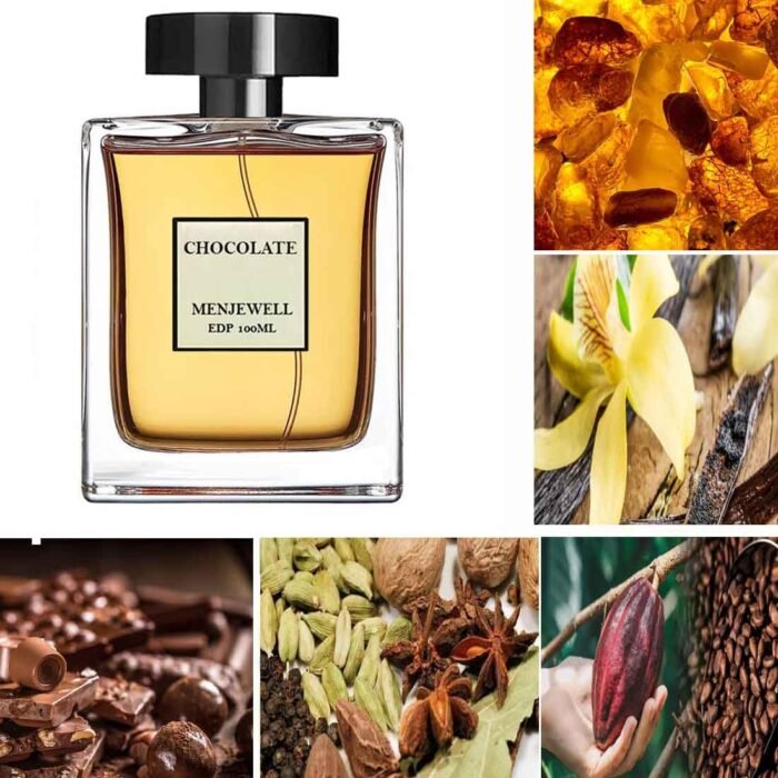 Menjewell CHOCOLATE Musk Perfume For Men, 100Ml| Gourmet Liquid Perfume Eau De Parfum| Long-Lasting, Gift For him|Perfume With Spicy, Amber, Vanilla, Coco, Chocolate - Image 3