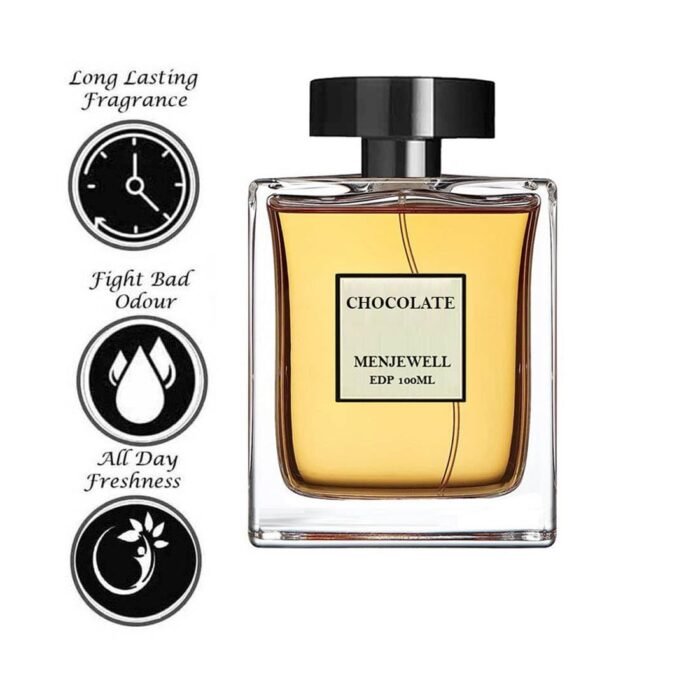 Menjewell CHOCOLATE Musk Perfume For Men, 100Ml| Gourmet Liquid Perfume Eau De Parfum| Long-Lasting, Gift For him|Perfume With Spicy, Amber, Vanilla, Coco, Chocolate - Image 4