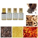 Menjewell, Kasturi Musk ChandanEKhaas Golden Musk Oudh Wooden Musk Perfume Floral Attar 6 Ml Pack Of 4 - Image 3