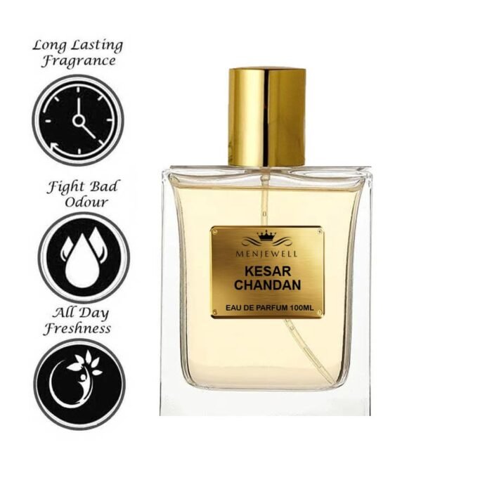 Menjewell Kesar Chandan Perfume for Men & Women,100ml - Image 2