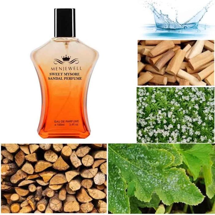 Menjewell MYSORE SANDAL PERFUME EAU DE PARFUM with Aqua,Sandalwood and Wood|Premium,Long Lasting Woody Fragrance For Men and Women,100ml - Image 2