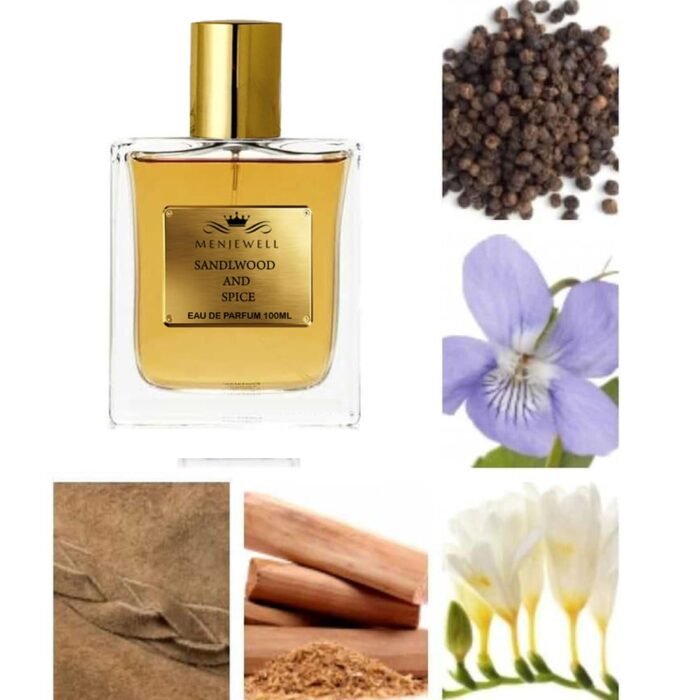 Menjewell Sandalwood Spice Eau De Perfume for Mens | Long-Lasting Fragrance Scent | Unisex Aromatic Spray Ideal for Daily Use, Date Night, Gifting Purpose, and Special Occasions, (100 ml) - Image 4