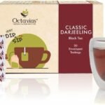 Octavius Classic Darjeeling Black Tea -50 Tea Bags Pure Authentic Darjeeling Tea