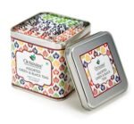 Octavius  6 Assorted Tea Flavors in Black & Green Teas in Tin Box 25 Tea Bags