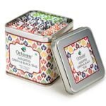 Octavius  6 Assorted Tea Flavors in Black & Green Teas in Tin Box 25 Tea Bags