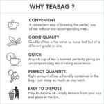 Octavius  6 Assorted Tea Flavors in Black & Green Teas in Tin Box 25 Tea Bags - Image 8