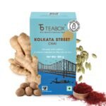 Teabox Kolkata Street Tea Rich & Delectable With Saffron Cardamom Ginger 250 Gms
