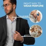 The Man Company EDP for men 100ml – Polo Blue | Premium Perfume | Long-lasting Fragrance | Perfect For Men | Citrusy, Marine and Musky | Made With Essential Oils | Anniversary fragrance gift | Diwali perfume gift | Karva chauth perfume gift - Image 5