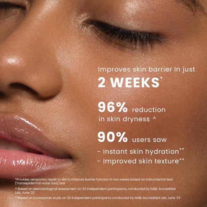 Hyphen 2% Ceramide-Peptide Complex Barrier Repair Face Moisturizer- Oily Skin | Lightweight Gel Cream, Oil-Free Hydration- Dull, Dehydrated Skin | Non-Comedogenic Non-Sticky Cream for Women, Men -50ml - Image 5