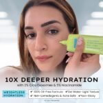 Hyphen 2% Cica Exosomes Oil-Free Moisturizer | Winter Skincare | 10X Deeper Hydration | Lightweight Water Gel with 5% Niacinamide | Controls Oil, Non-Comedogenic | Acne-Prone, Dry & Oily Skin - 50ml - Image 3