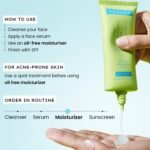 Hyphen 2% Cica Exosomes Oil-Free Moisturizer | Winter Skincare | 10X Deeper Hydration | Lightweight Water Gel with 5% Niacinamide | Controls Oil, Non-Comedogenic | Acne-Prone, Dry & Oily Skin - 50ml - Image 8