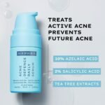 Hyphen Anti Acne 10% Azelaic Acid 2% Salicylic Acid Face Serum | 4% Niacinamide -Reduce Acne Marks, Fight Pimples | Tea Tree Extract -Soothes | Daily Serum for Women, Men | Oily, Acne Prone Skin -30ml - Image 2