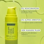 Hyphen Brightening Face Serum with 5% Niacinamide, 1% Alpha Arbutin & 25% Kakadu Plum | 20X Vitamin C for Glowing Winter Skin | Hydrating Serum for Dark Spots, Pigmentation & Dryness | All Skin Types – 30ml - Image 3