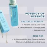 Hyphen Clarifying Acne Face Wash for Women and Men | Cleanser For Acne Prone Skin with Salicylic Acid 2%, Zinc PCA, Witch Hazel 10% | Oil Control Pore Cleasning | Antibacterial & Non-Drying - 100ml - Image 4