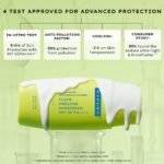Hyphen Fluid Cooling Sunscreen SPF 50 PA++++ | Ultra Lightweight For Oily, Combination, Normal Skin | Broad Spectrum UVA/UVB Protection For 8 Hours | Non-greasy & Fast Absorbing | For Men & Women-50ml - Image 4