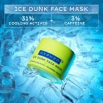 Hyphen Ice Dunk Instant Cooling Face Mask with 31% Skin Cooling Actives | 3% Caffeine - Instant Depuff, Tightening & Pore Reduction | Winter Face Care Routine | Collagen Boost Cryo Therapy Face Pack For Glowing Skin - 50 gm - Image 2