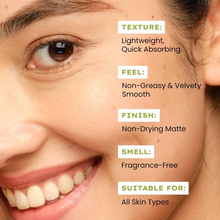 "Hyphen Matte Max Velvet Touch Sunscreen Spf 70+ Pa++++|Sun Protection|Sun Shield|Moisturizes And Soothes Skin|12 Hrs Uva-Uvb Protection|Sunscreen Spf No White Cast, Combination & All Skin Types-30G " - Image 5