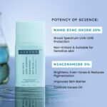 Hyphen Sun Milk 100% Mineral Sunscreen Spf 50 Pa++++ Uv+ Bluelight Protection, 25% Nano Zinc Oxide | Sensitive, Acne Prone & Oily Skin, Water Resistant Sun Protect | For Women And Men - 50 Ml - Image 5