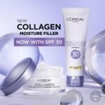 L'OREAL PARIS Collagen Face Moisturizer, Skin Care, Day And Night Cream, Anti-Aging Face Cream To Smooth Wrinkles, Non-Greasy 1. 7 Oz. - Image 7