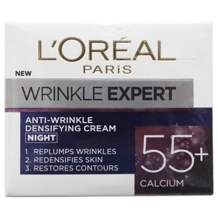 L'Oreal Anti-Wrinkle Densifying Cream Night 55+ For Women, 50 Ml