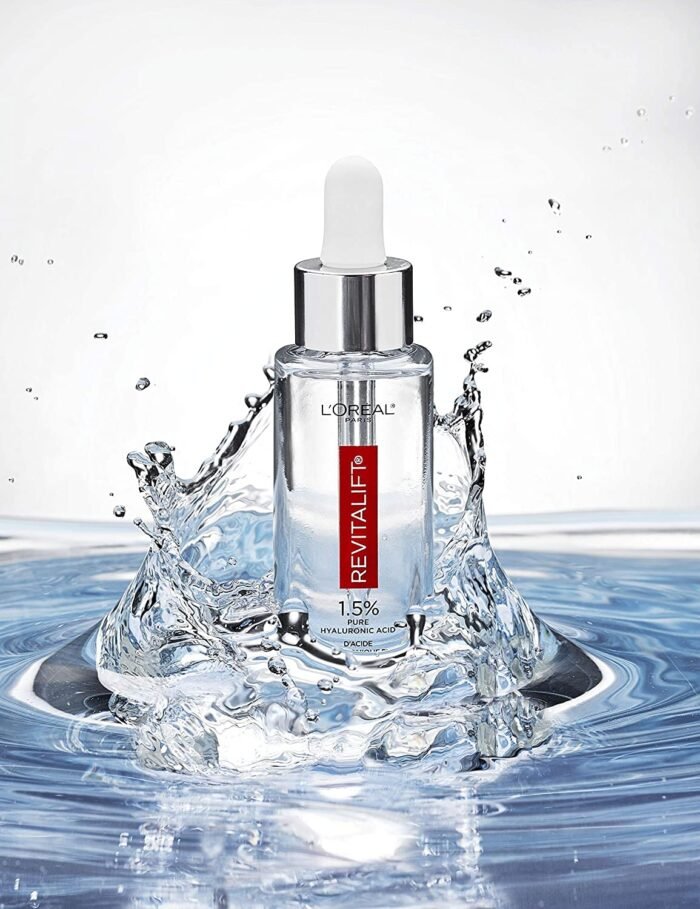 L'Oreal Paris 1.5% Pure Hyaluronic Acid Serum for Face from Revitalift Derm Intensives for Dewy Looking Skin, Anti Aging Serum, 15ml (From Philippines) - Image 4