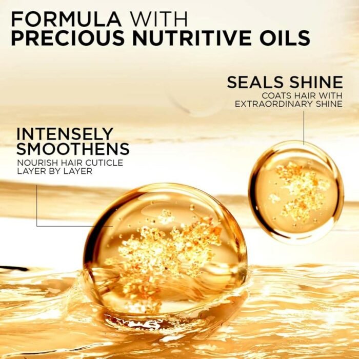L'Oreal Paris Extraordinary Oil Hair Serum Powered by Floral Oils | For All Hair Types, Makes hair frizz-free, stronger, shiny and provides UV and Heat Protection, Lightweight Formula| 30ml - Image 4