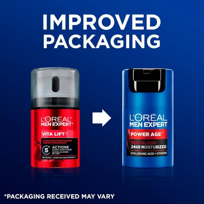 L'Oreal Paris Men's Expert Vita Lift 5 Moisturiser Complete Anti-Ageing Cream (50ml) - Image 4