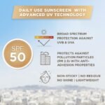 L'Oréal Paris Sunscreen, Lightweight Matte Sunscreen For Oily Skin, UVA & UVB Protection, With SPF 50 PA+++, Matte & Fresh, UV Defender Serum Protector, 50 ml - Image 3